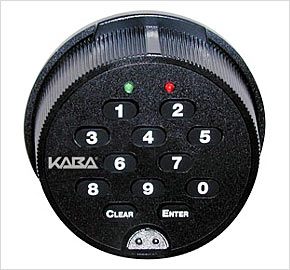 Tresorschloss Auditcon 200 - Rundes Gehäuse