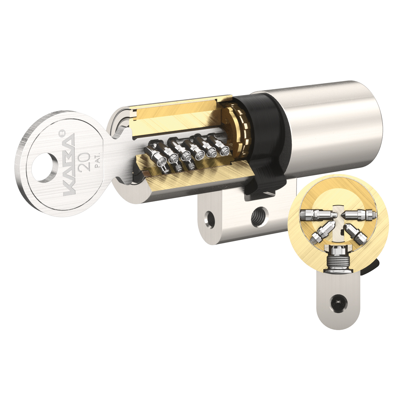 O2 Kaba Lock Cylinder lock Kaba 20